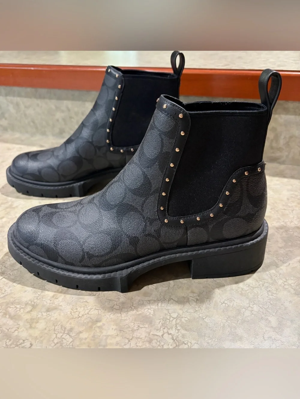 Coach Lory Bootie Size 6
